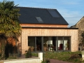 Maison passive bois à Treffendel