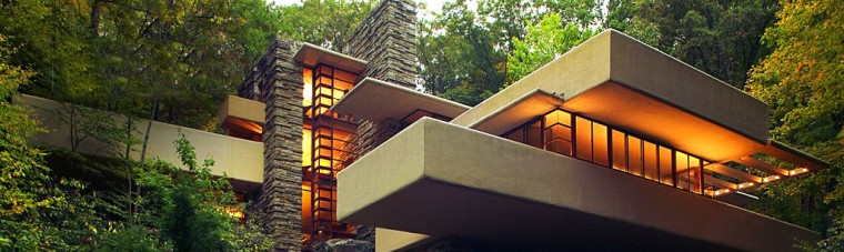 Frank Lloyd Wright Maison sur la cascade